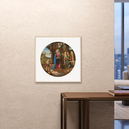 Orlonzo - FRAMED PRINT WOOD 28x2870x70cm ROOM