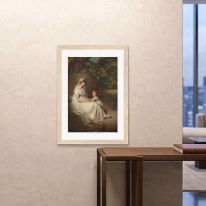 Orlonzo - FRAMED PRINT WOOD 28x4070x100cm ROOM
