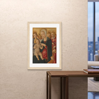Orlonzo - FRAMED PRINT WOOD 28x4070x100cm ROOM