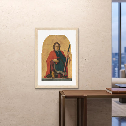 Orlonzo - FRAMED PRINT WOOD 28x4070x100cm ROOM