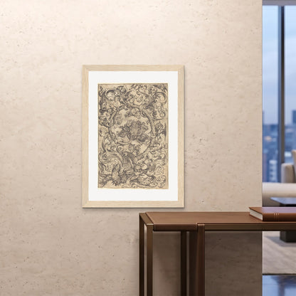 Orlonzo - FRAMED PRINT WOOD 28x4070x100cm ROOM