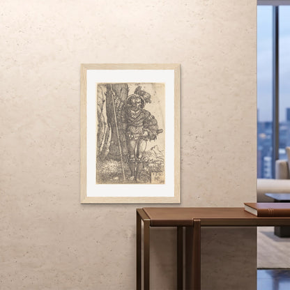 Orlonzo - FRAMED PRINT WOOD 28x4070x100cm ROOM