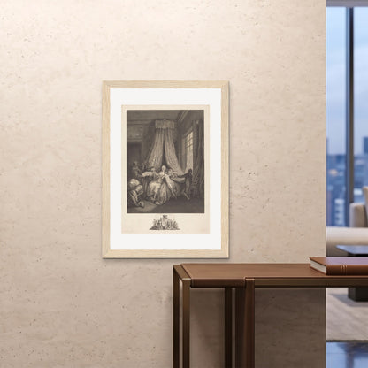 Orlonzo - FRAMED PRINT WOOD 28x4070x100cm ROOM