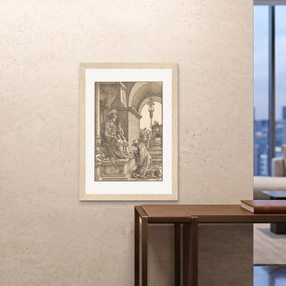 Orlonzo - FRAMED PRINT WOOD 28x4070x100cm ROOM