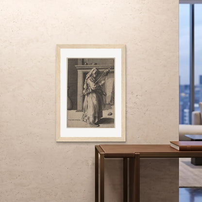 Orlonzo - FRAMED PRINT WOOD 28x4070x100cm ROOM