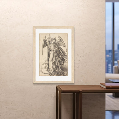 Orlonzo - FRAMED PRINT WOOD 28x4070x100cm ROOM