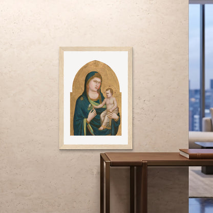 Orlonzo - FRAMED PRINT WOOD 28x4070x100cm ROOM