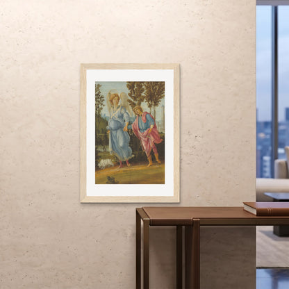 Orlonzo - FRAMED PRINT WOOD 28x4070x100cm ROOM