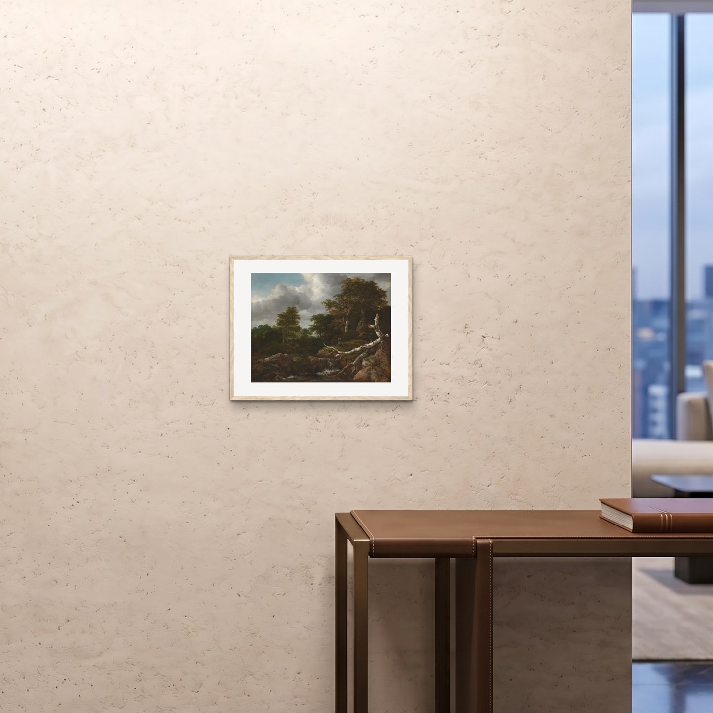 Orlonzo - FRAMED PRINT WOOD 5040cm2016 ROOM