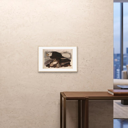 Orlonzo - FRAMED PRINT WOOD 6040cm2416 ROOM