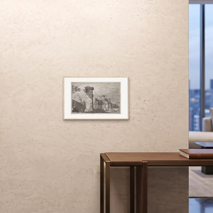 Orlonzo - FRAMED PRINT WOOD 6040cm2416 ROOM