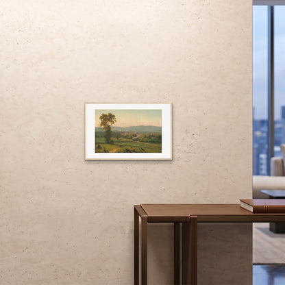Orlonzo - FRAMED PRINT WOOD 6040cm2416 ROOM