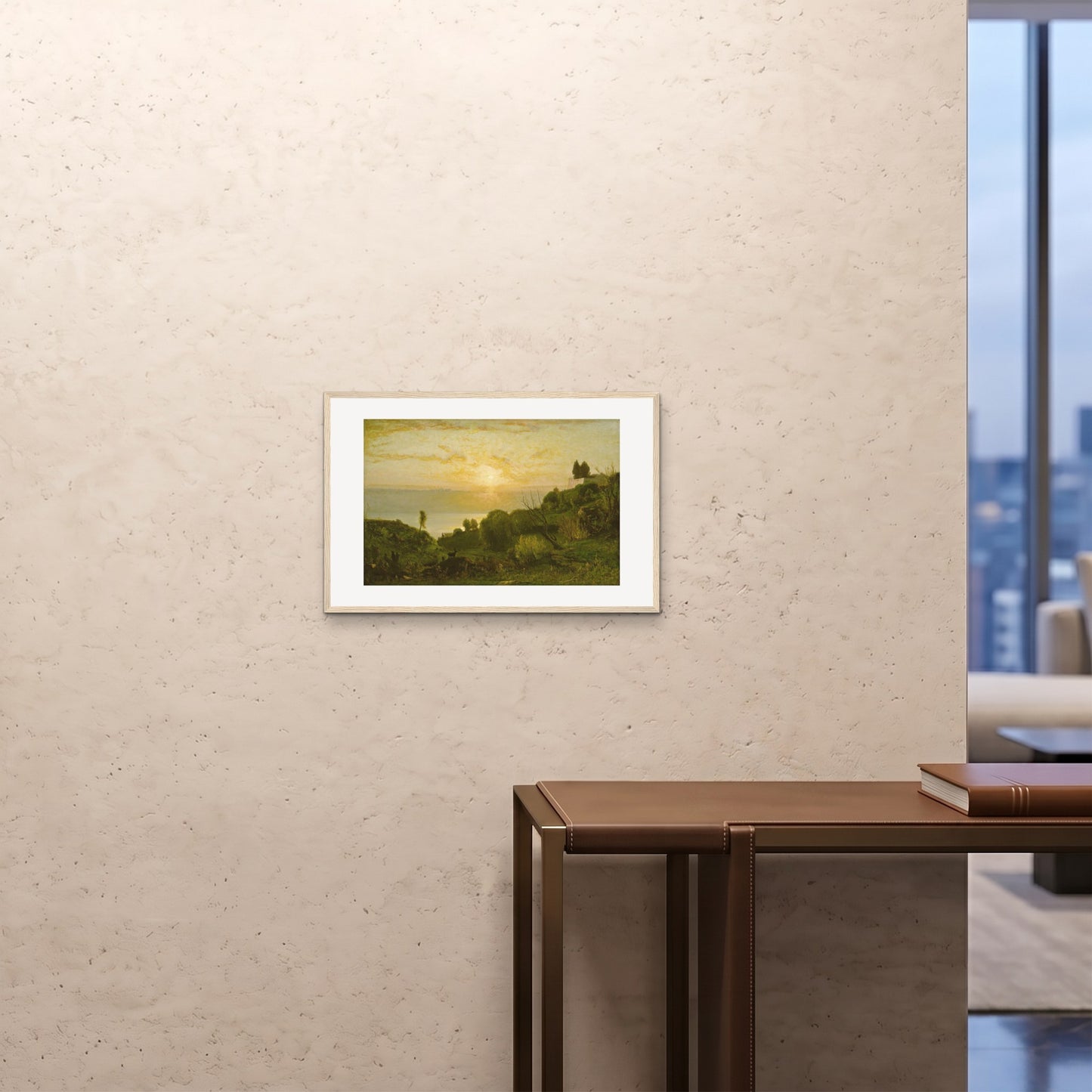 Orlonzo - FRAMED PRINT WOOD 6040cm2416 ROOM