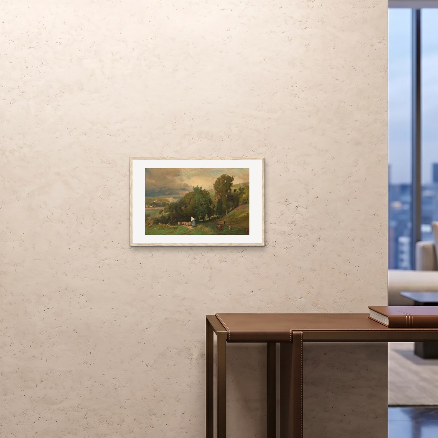 Orlonzo - FRAMED PRINT WOOD 6040cm2416 ROOM