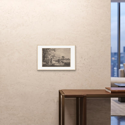 Orlonzo - FRAMED PRINT WOOD 6040cm2416 ROOM