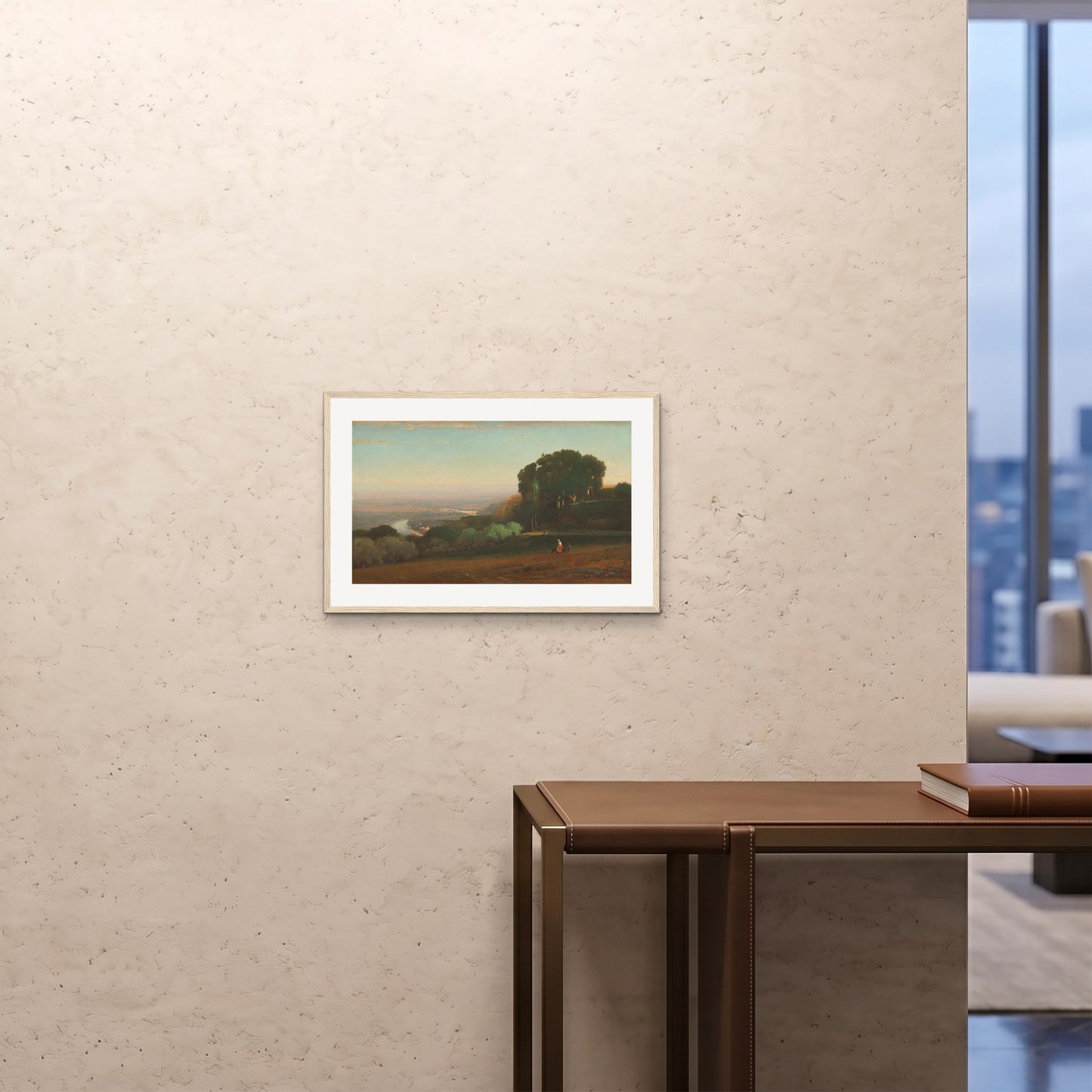 Orlonzo - FRAMED PRINT WOOD 6040cm2416 ROOM