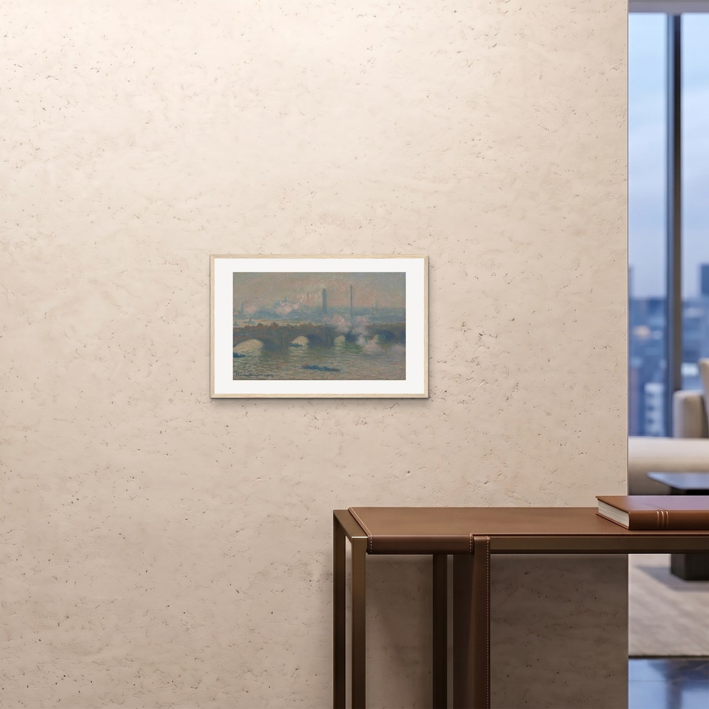 Orlonzo - FRAMED PRINT WOOD 6040cm2416 ROOM
