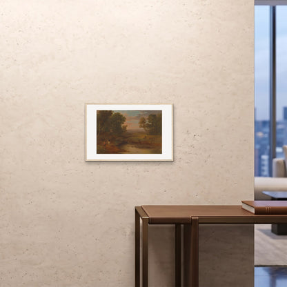 Orlonzo - FRAMED PRINT WOOD 6040cm2416 ROOM