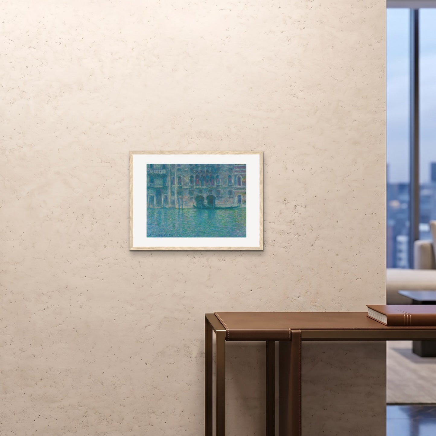 Orlonzo - FRAMED PRINT WOOD 6045cm2418 ROOM