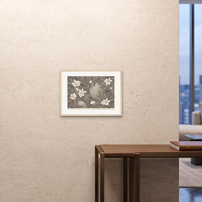 Orlonzo - FRAMED PRINT WOOD 6045cm2418 ROOM