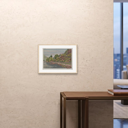 Orlonzo - FRAMED PRINT WOOD 6045cm2418 ROOM