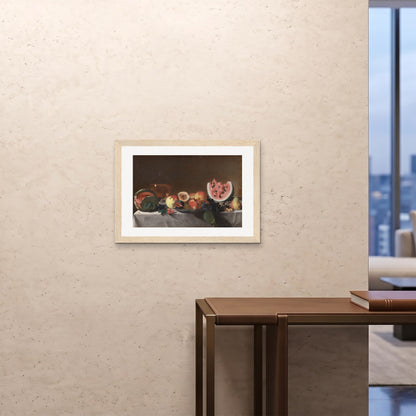 Orlonzo - FRAMED PRINT WOOD 7050cm2820 ROOM