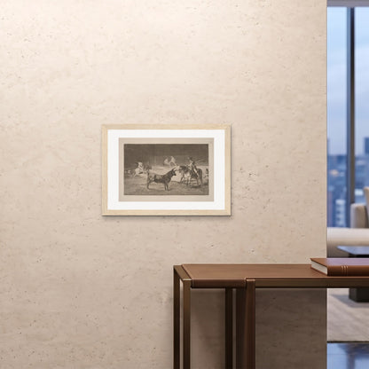 Orlonzo - FRAMED PRINT WOOD 7050cm2820 ROOM
