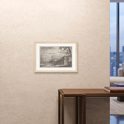 Orlonzo - FRAMED PRINT WOOD 7050cm2820 ROOM
