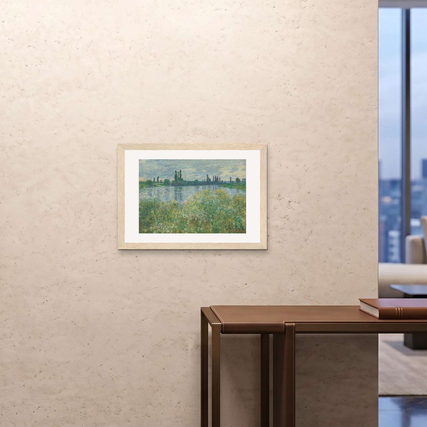 Orlonzo - FRAMED PRINT WOOD 7050cm2820 ROOM