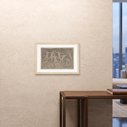 Orlonzo - FRAMED PRINT WOOD 7050cm2820 ROOM