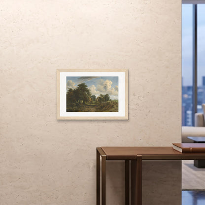Orlonzo - FRAMED PRINT WOOD 7050cm2820 ROOM