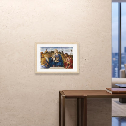 Orlonzo - FRAMED PRINT WOOD 7050cm2820 ROOM