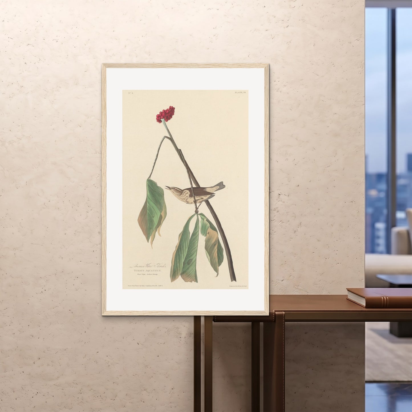 Orlonzo - FRAMED PRINT WOOD 80120cm3248 ROOM