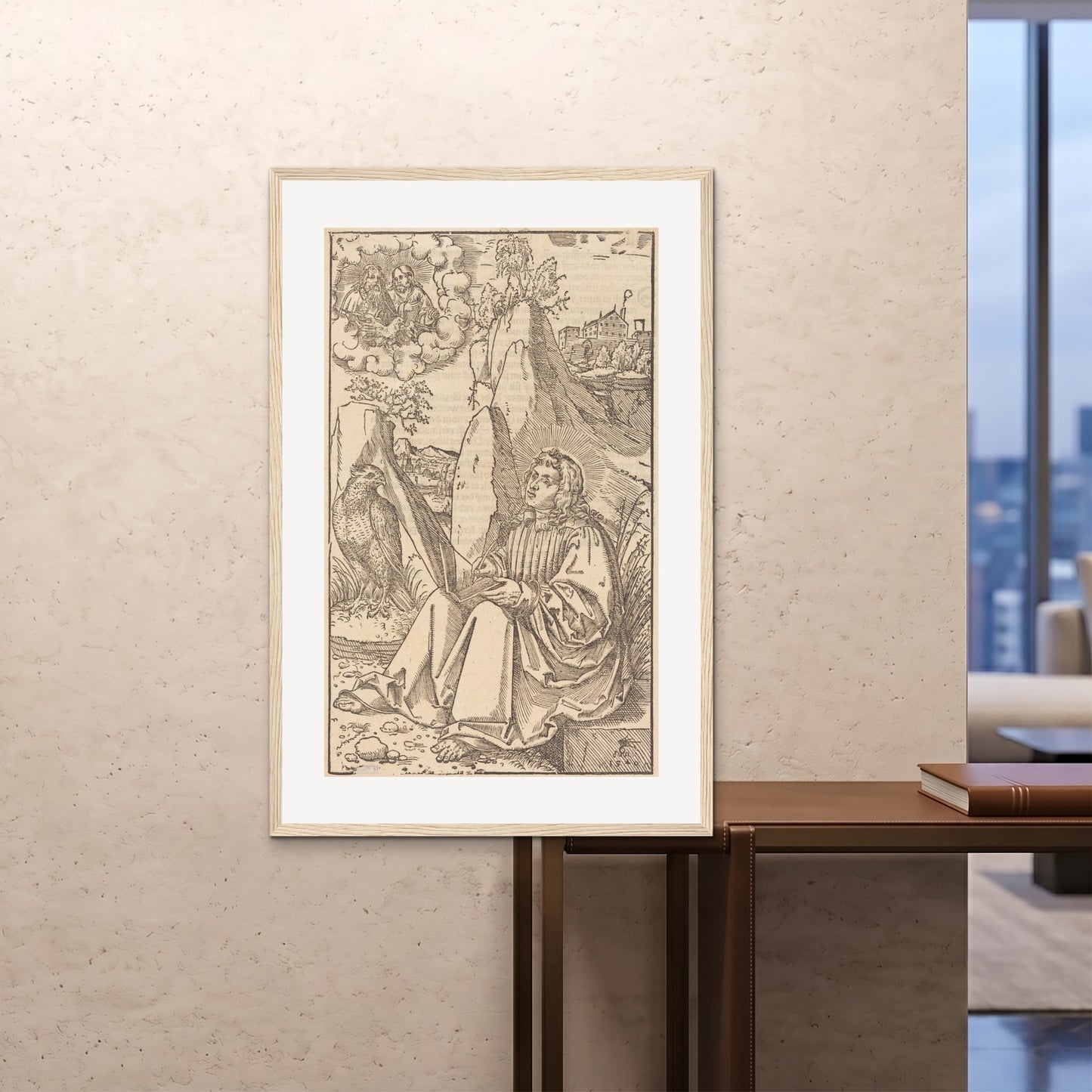 Orlonzo - FRAMED PRINT WOOD 80120cm3248 ROOM