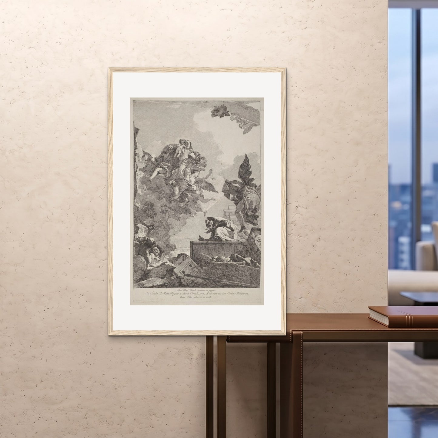 Orlonzo - FRAMED PRINT WOOD 80120cm3248 ROOM
