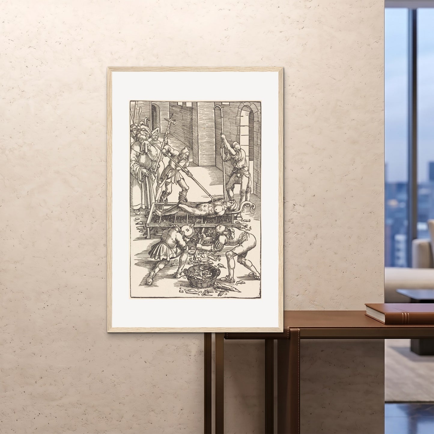Orlonzo - FRAMED PRINT WOOD 80120cm3248 ROOM