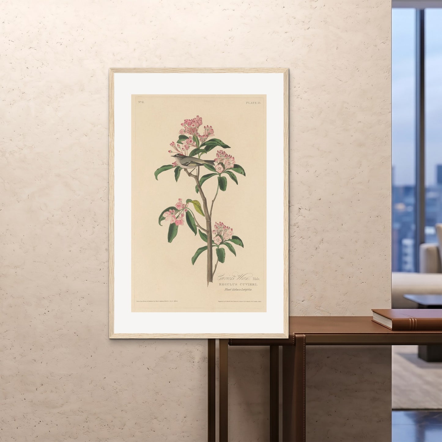 Orlonzo - FRAMED PRINT WOOD 80120cm3248 ROOM