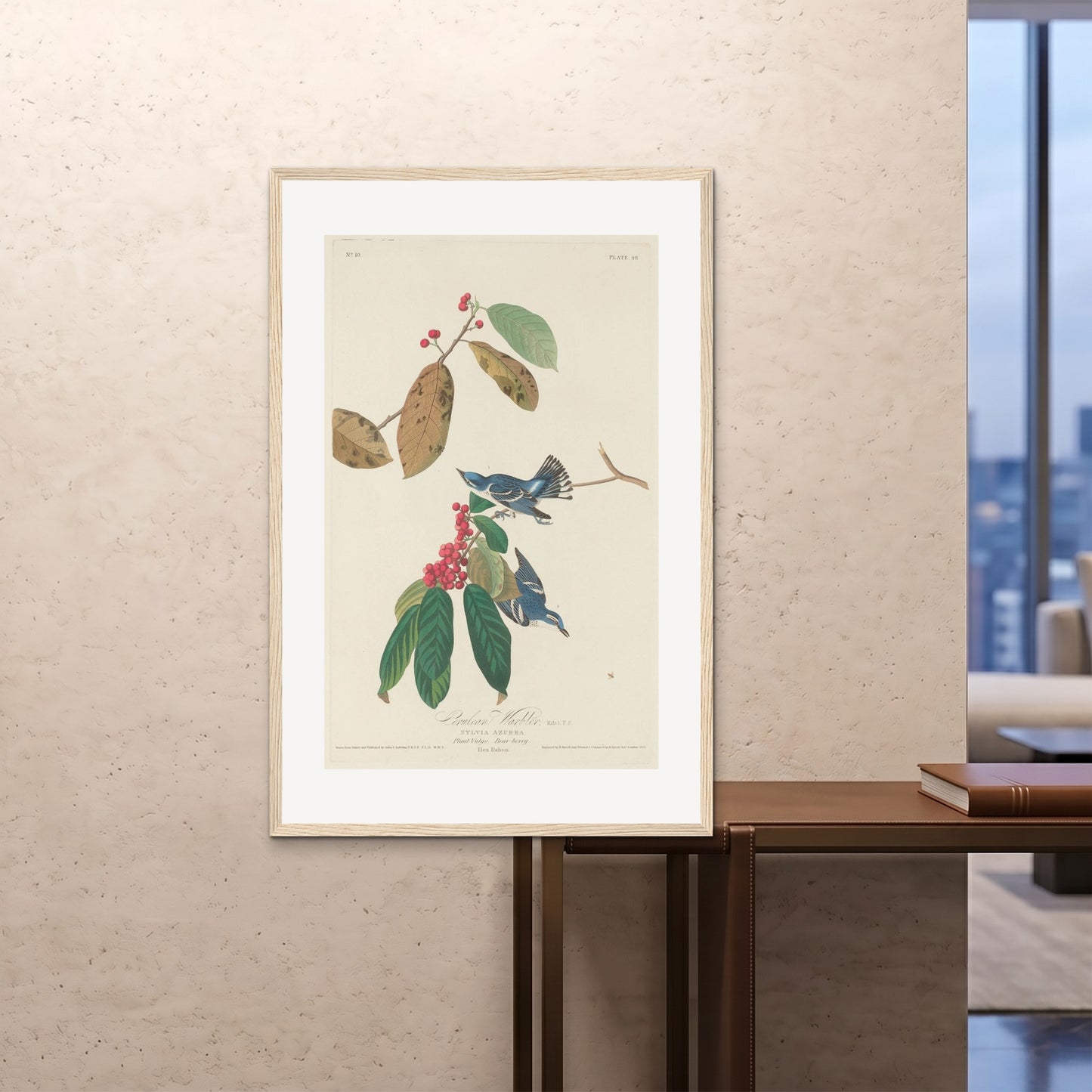 Orlonzo - FRAMED PRINT WOOD 80120cm3248 ROOM