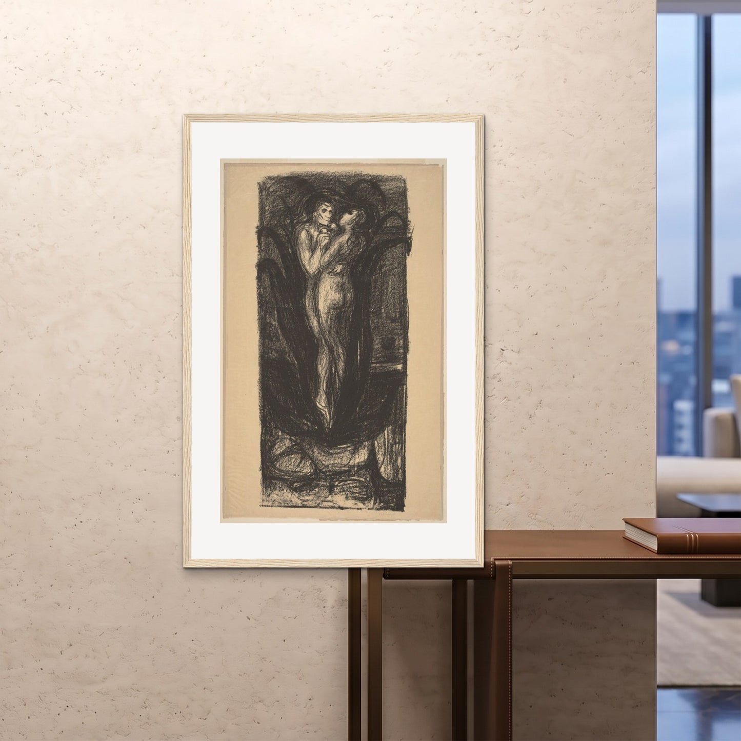 Orlonzo - FRAMED PRINT WOOD 80120cm3248 ROOM