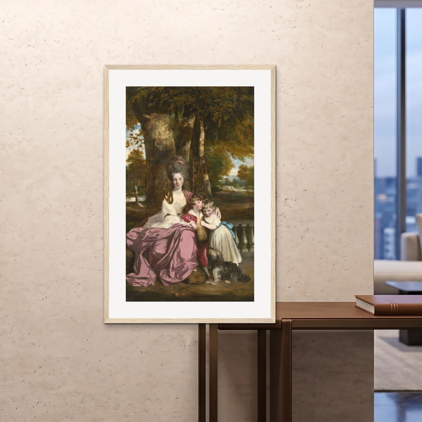 Orlonzo - FRAMED PRINT WOOD 80120cm3248 ROOM