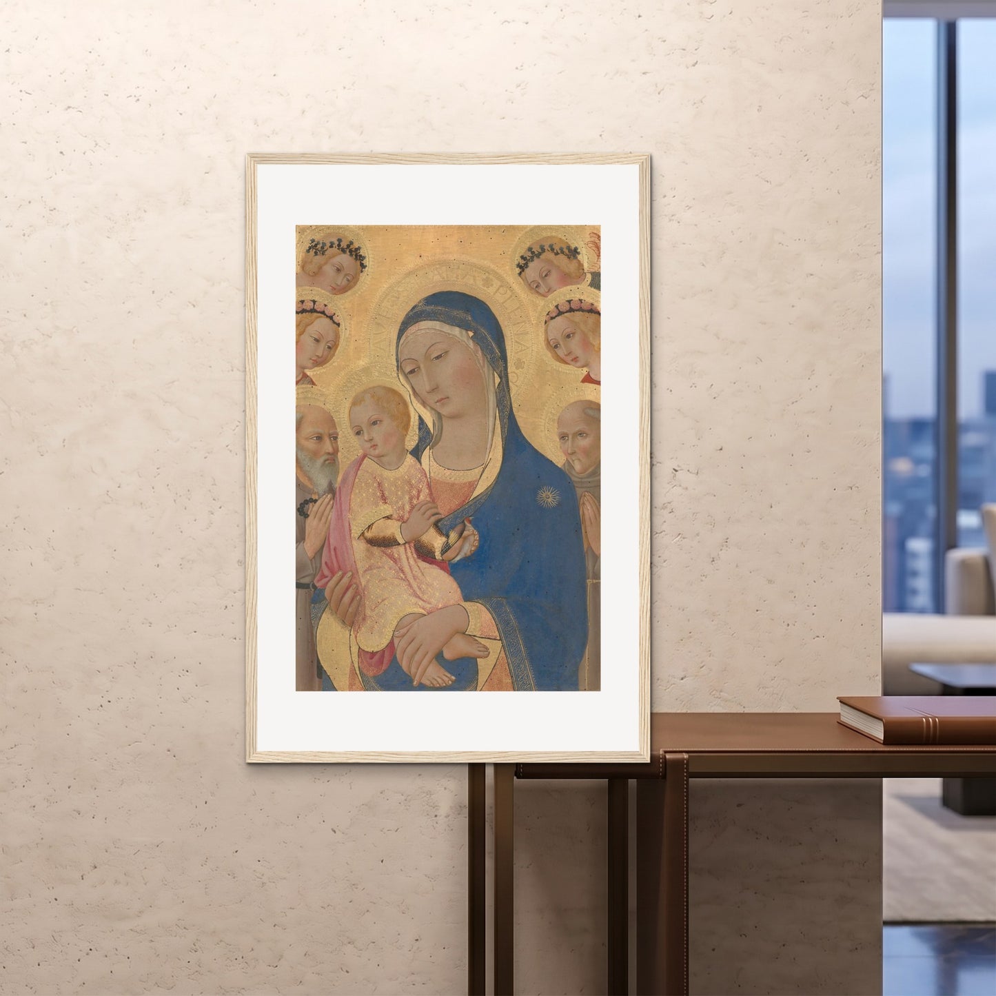 Orlonzo - FRAMED PRINT WOOD 80120cm3248 ROOM