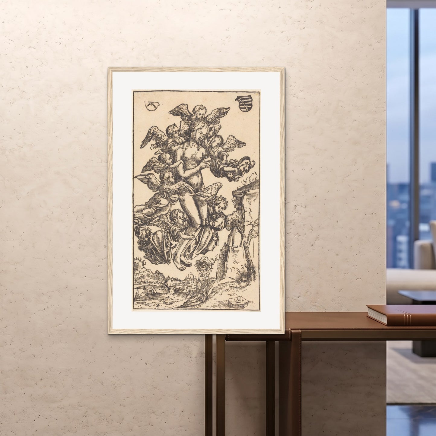 Orlonzo - FRAMED PRINT WOOD 80120cm3248 ROOM
