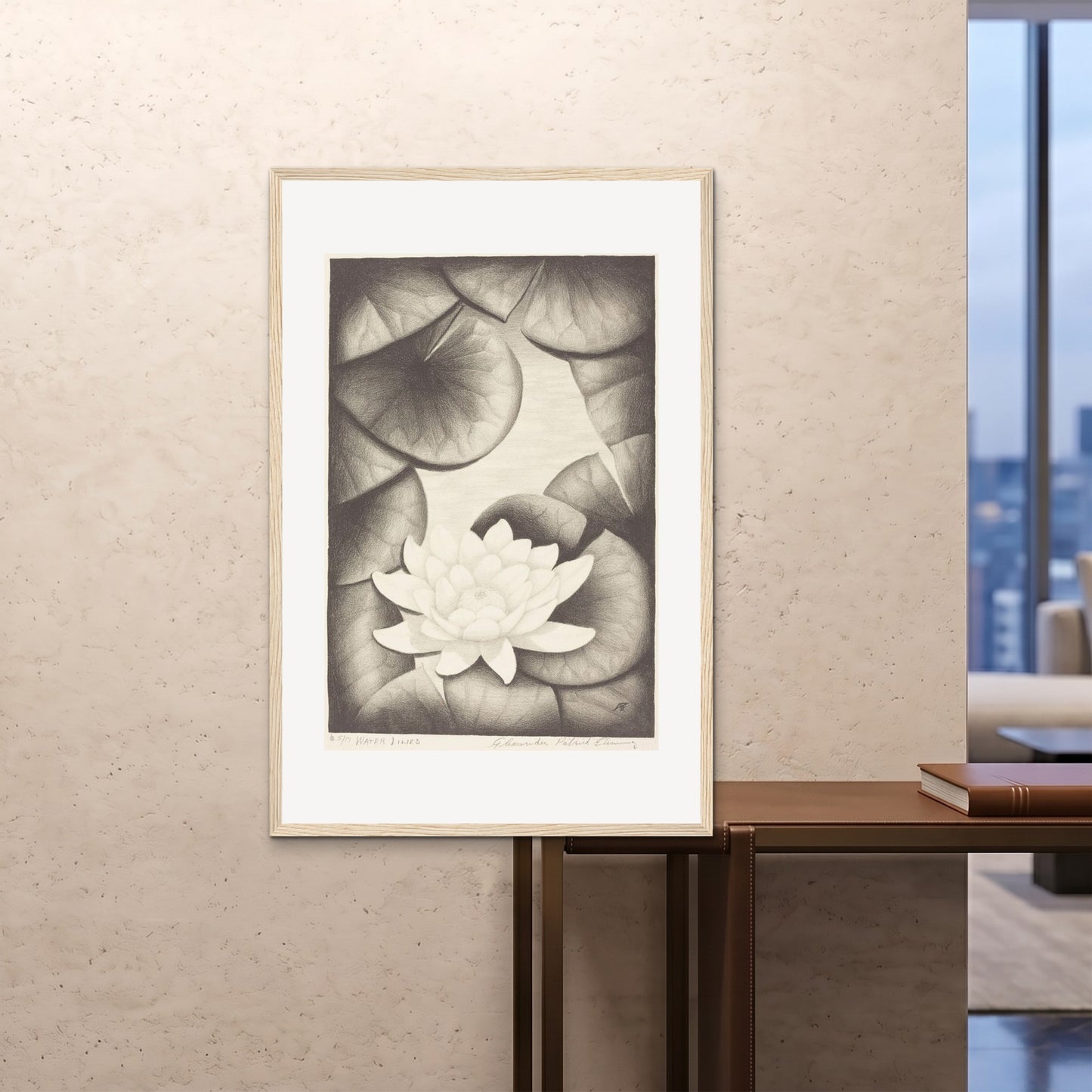 Orlonzo - FRAMED PRINT WOOD 80120cm3248 ROOM