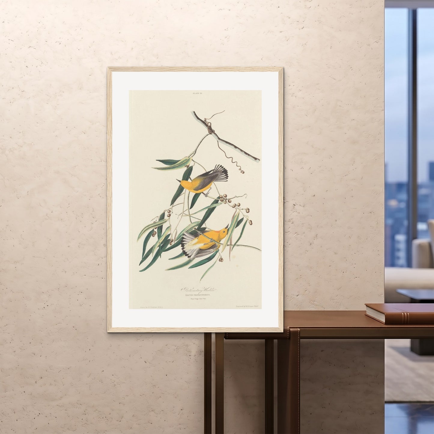 Orlonzo - FRAMED PRINT WOOD 80120cm3248 ROOM