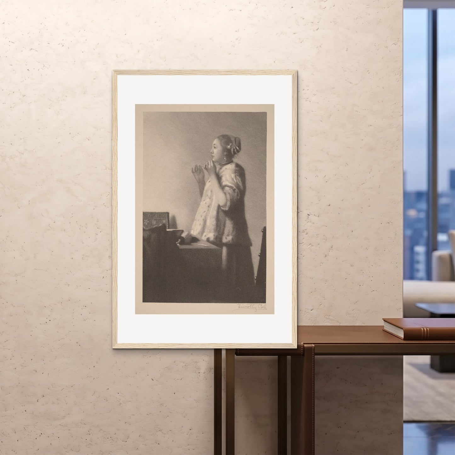 Orlonzo - FRAMED PRINT WOOD 80120cm3248 ROOM
