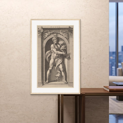 Orlonzo - FRAMED PRINT WOOD 80120cm3248 ROOM
