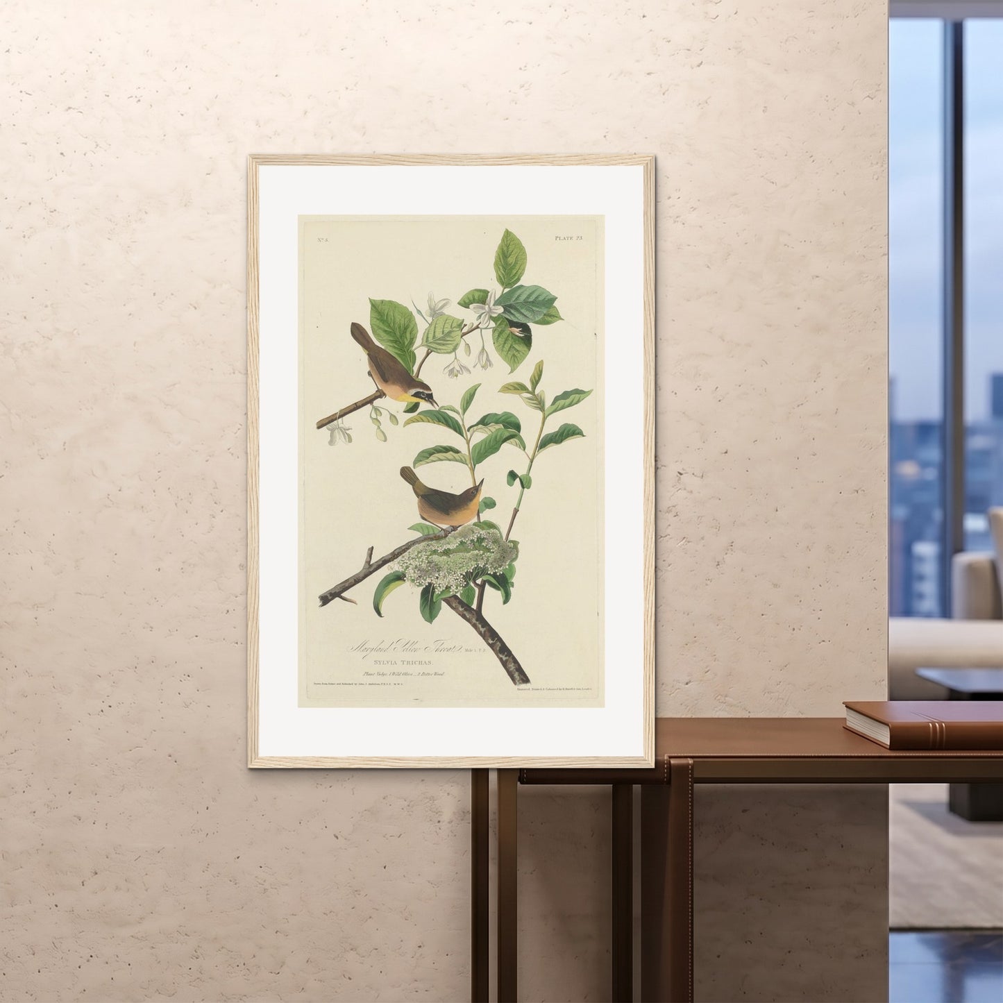 Orlonzo - FRAMED PRINT WOOD 80120cm3248 ROOM