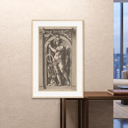 Orlonzo - FRAMED PRINT WOOD 80120cm3248 ROOM