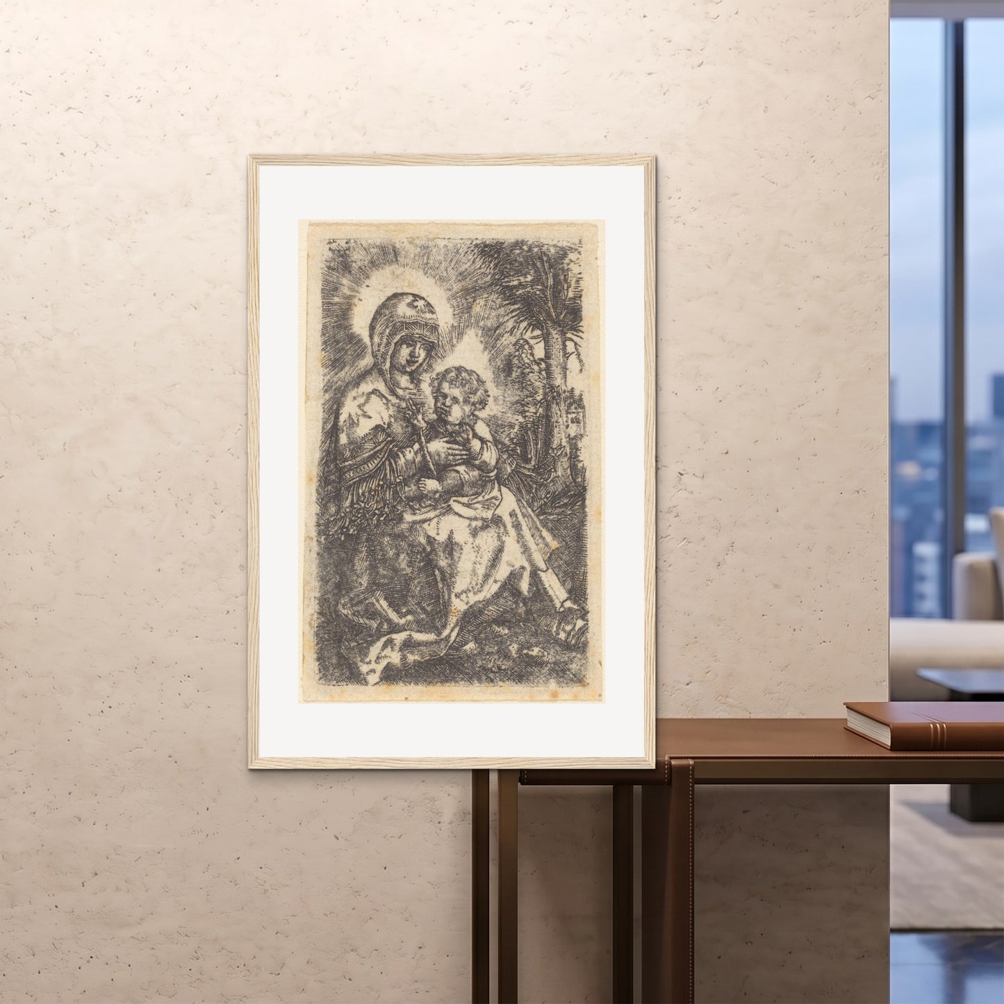Orlonzo - FRAMED PRINT WOOD 80120cm3248 ROOM