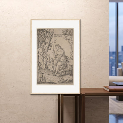 Orlonzo - FRAMED PRINT WOOD 80120cm3248 ROOM